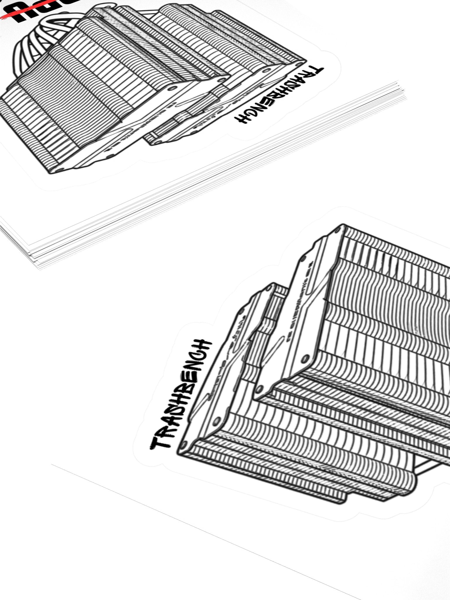 CPU (Not) GPU Cooler Sticker product image (14)