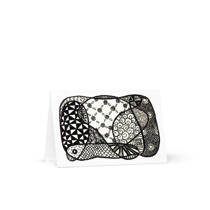 Doodle Medley Blank Greeting Card product image (1)