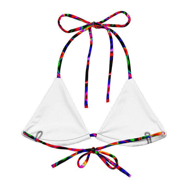 Psychedelic Wave String Bikini Top product image (2)