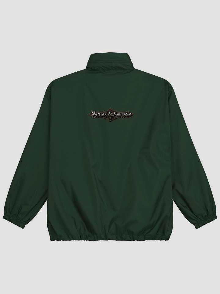 Syntax & Sarcasm Probably Fine Classic Windbreaker Jacket product image (6)