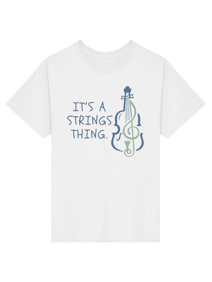 Ekko - Its a Strings Thing - T-Shirt (dark) product image (1)