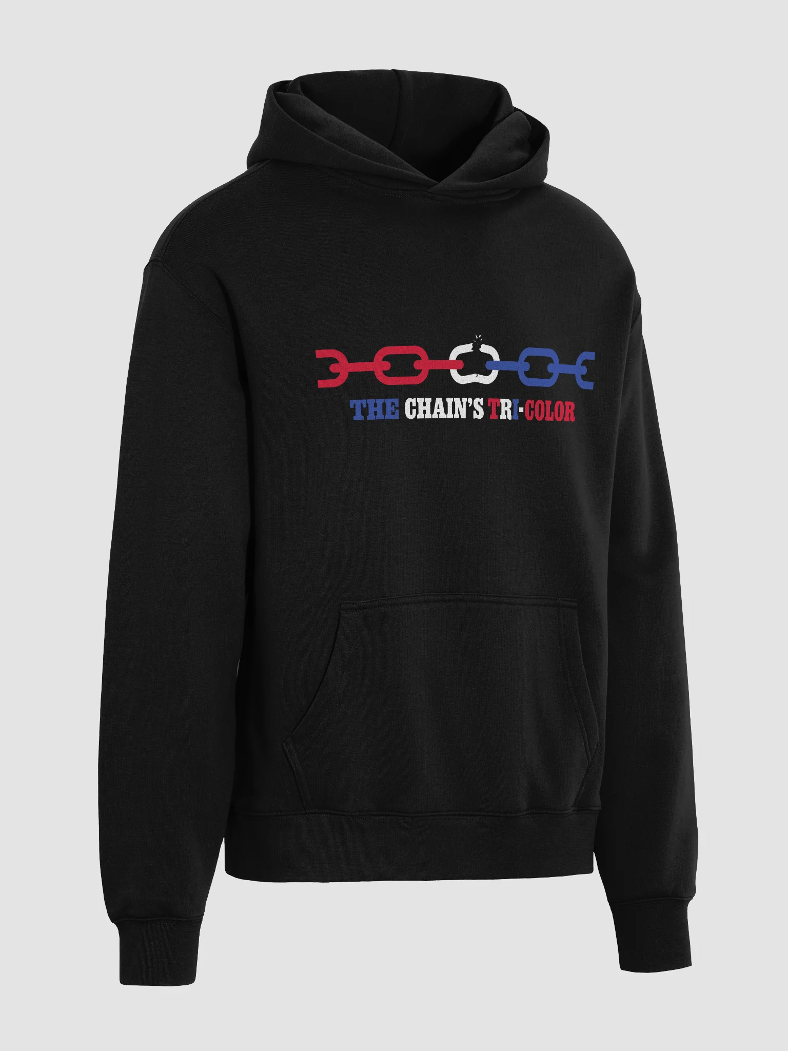 The Chain's Tri Color Oversized Hoodie product image (3)