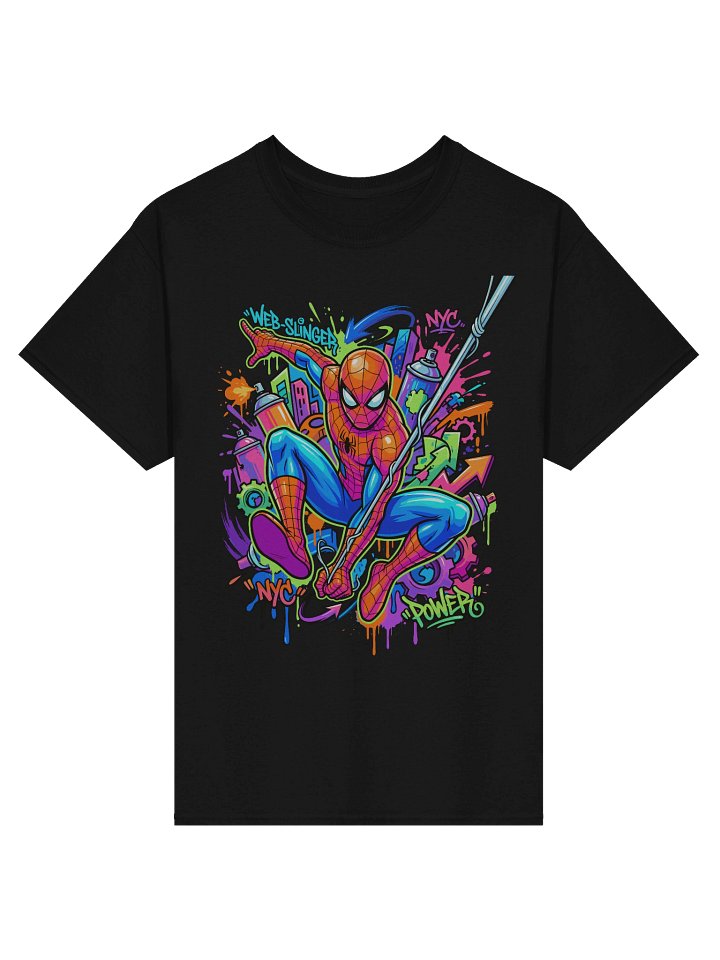 Spiderman graffiti t-shirt product image (1)