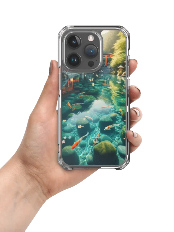 Koi Pond Serenity iPhone® Case | Ai Design product image (1)