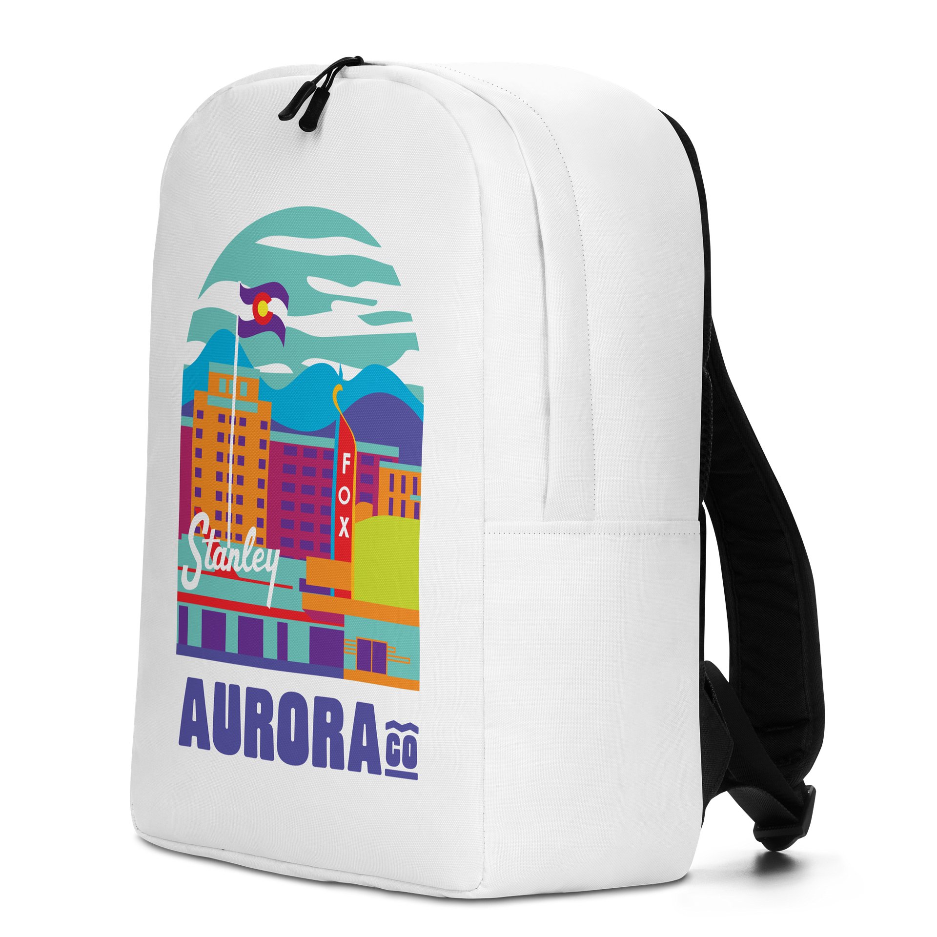Aurora Cityscape Backpack (Multicolor) product image (2)