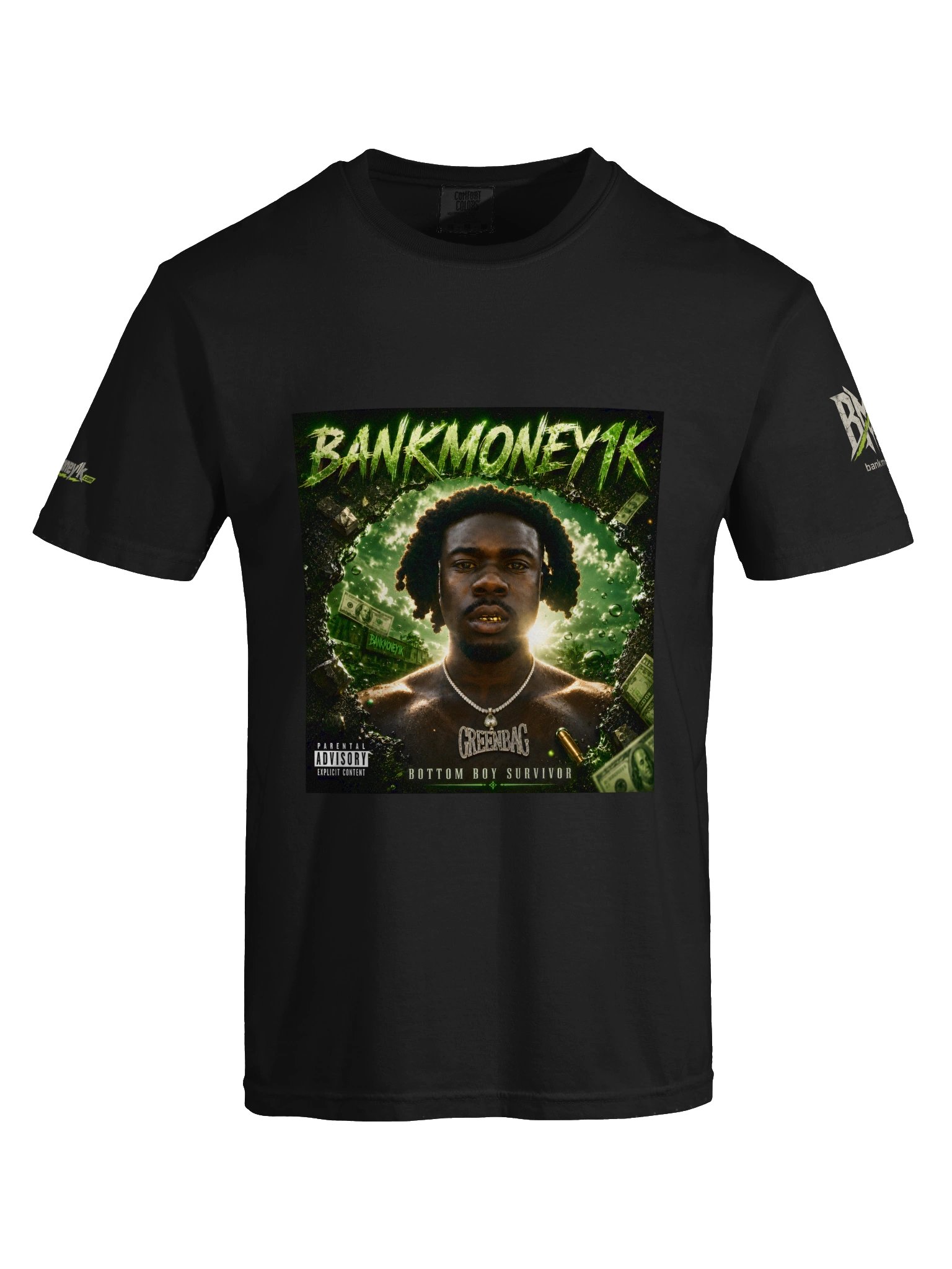 Bottom Boy Survivor Comfort Colors® Heavyweight Album Tee — First Edition product image (57)