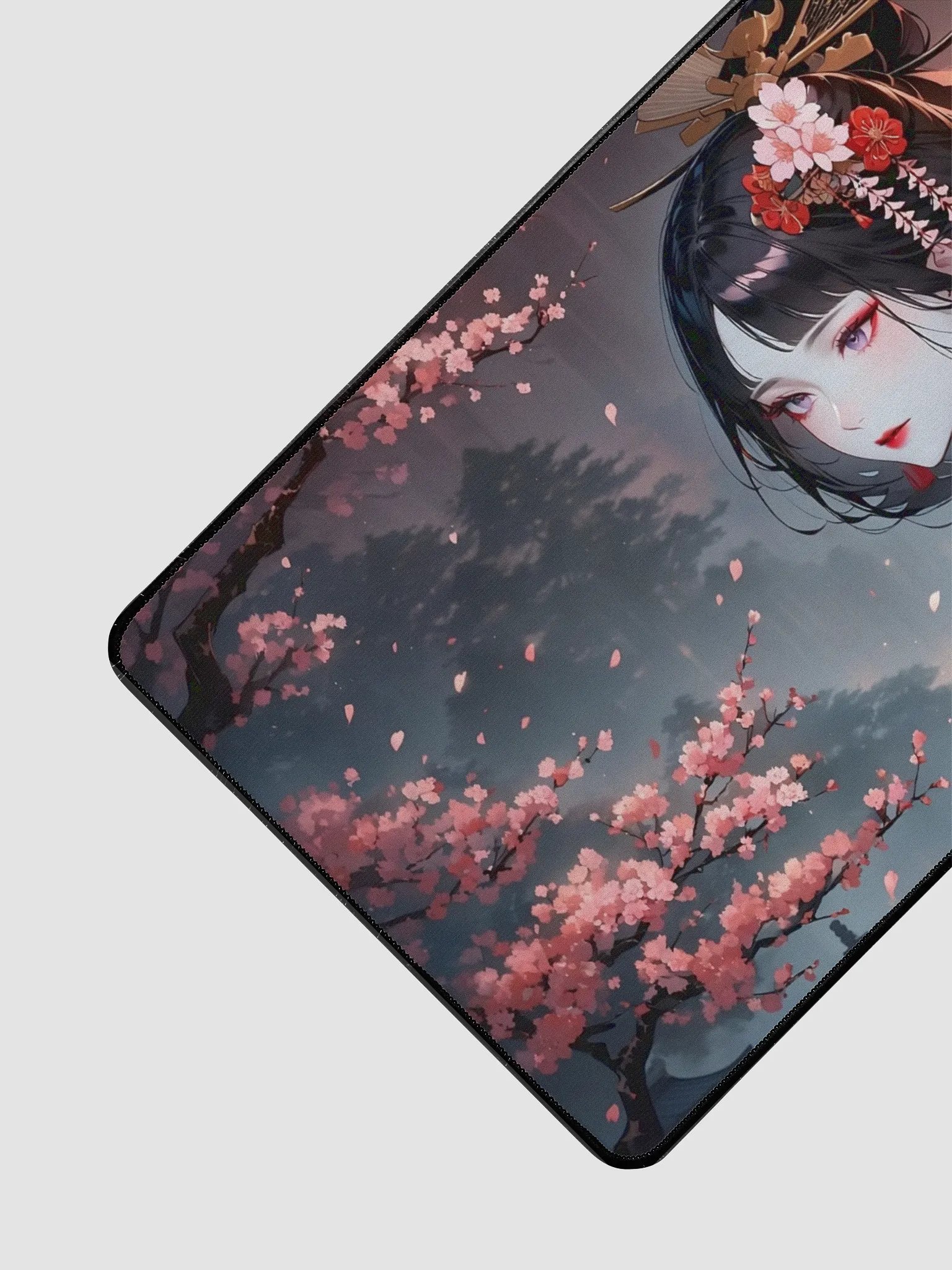 "Forever You" Cherry Blossom Anime Desk Mat - XL Extended Mouse Pad product image (3)