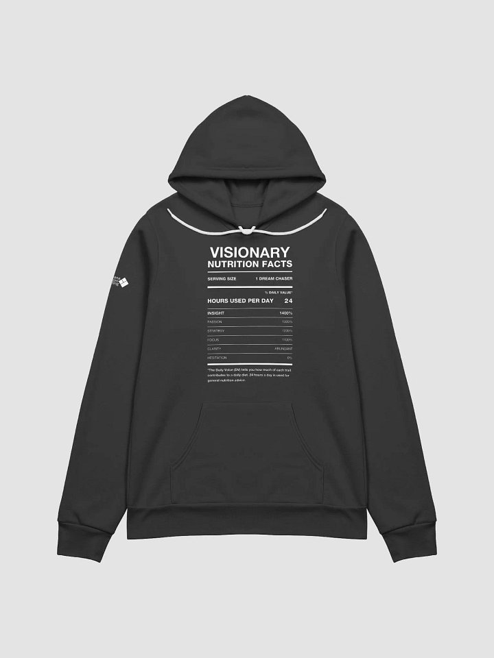 VISIONARY Nutrition Facts Comfort Hoodie product image (1)