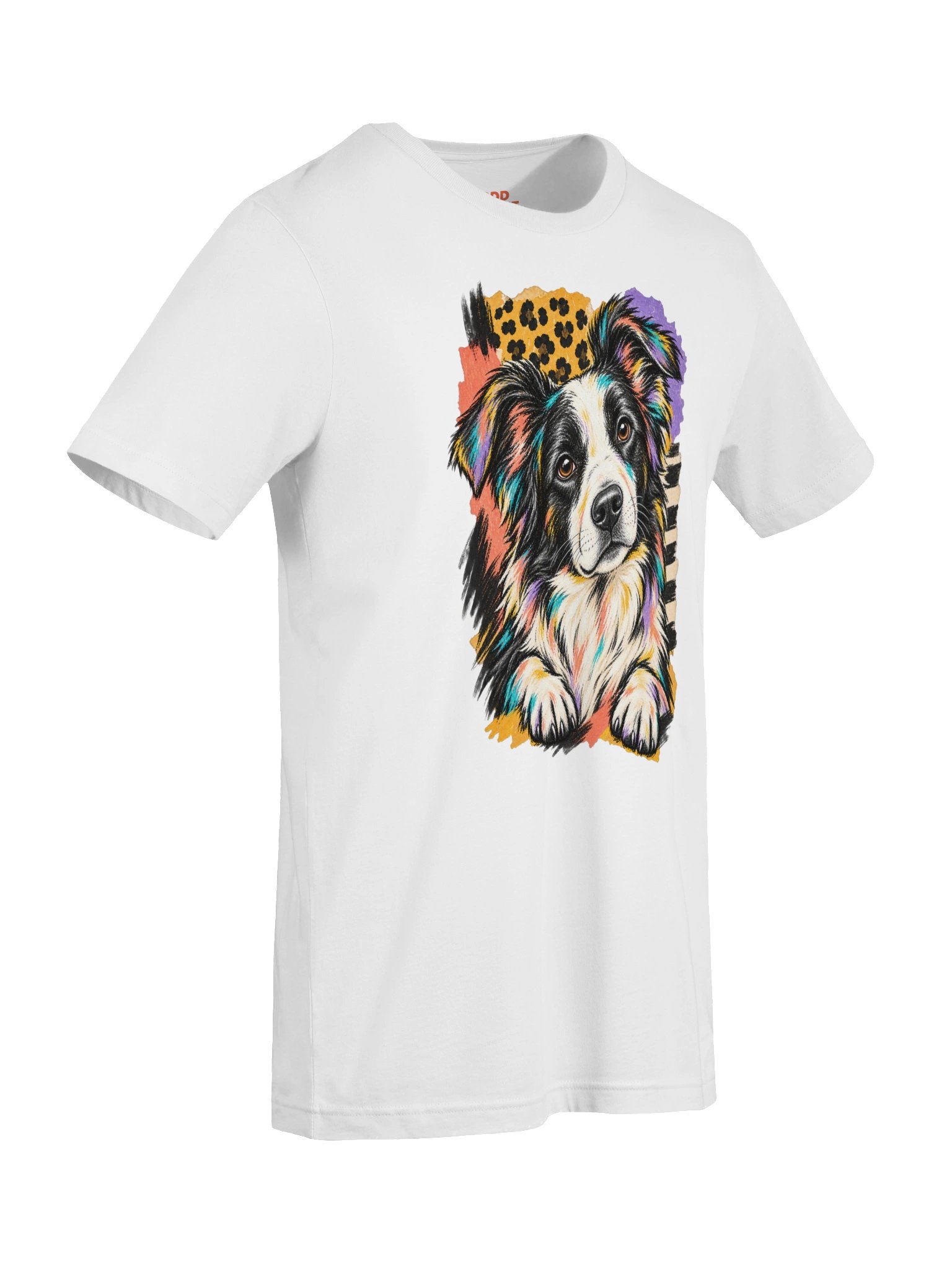 Border Collie Art T-Shirt product image (8)