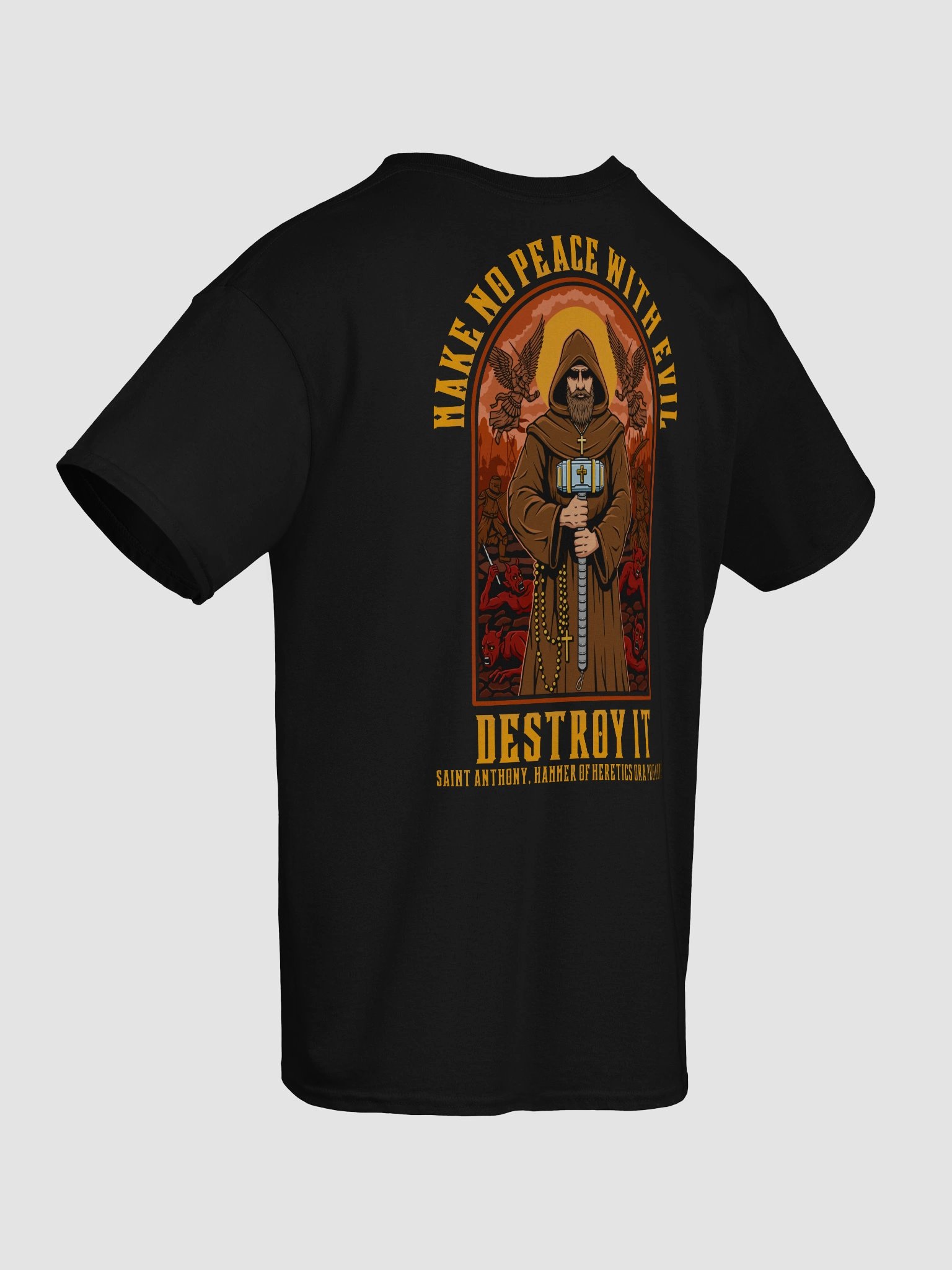 Saint Anthony Hammer of Heretics t-shirt product image (4)