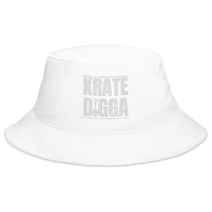 All White Party Logo Bucket Hat product image (2)