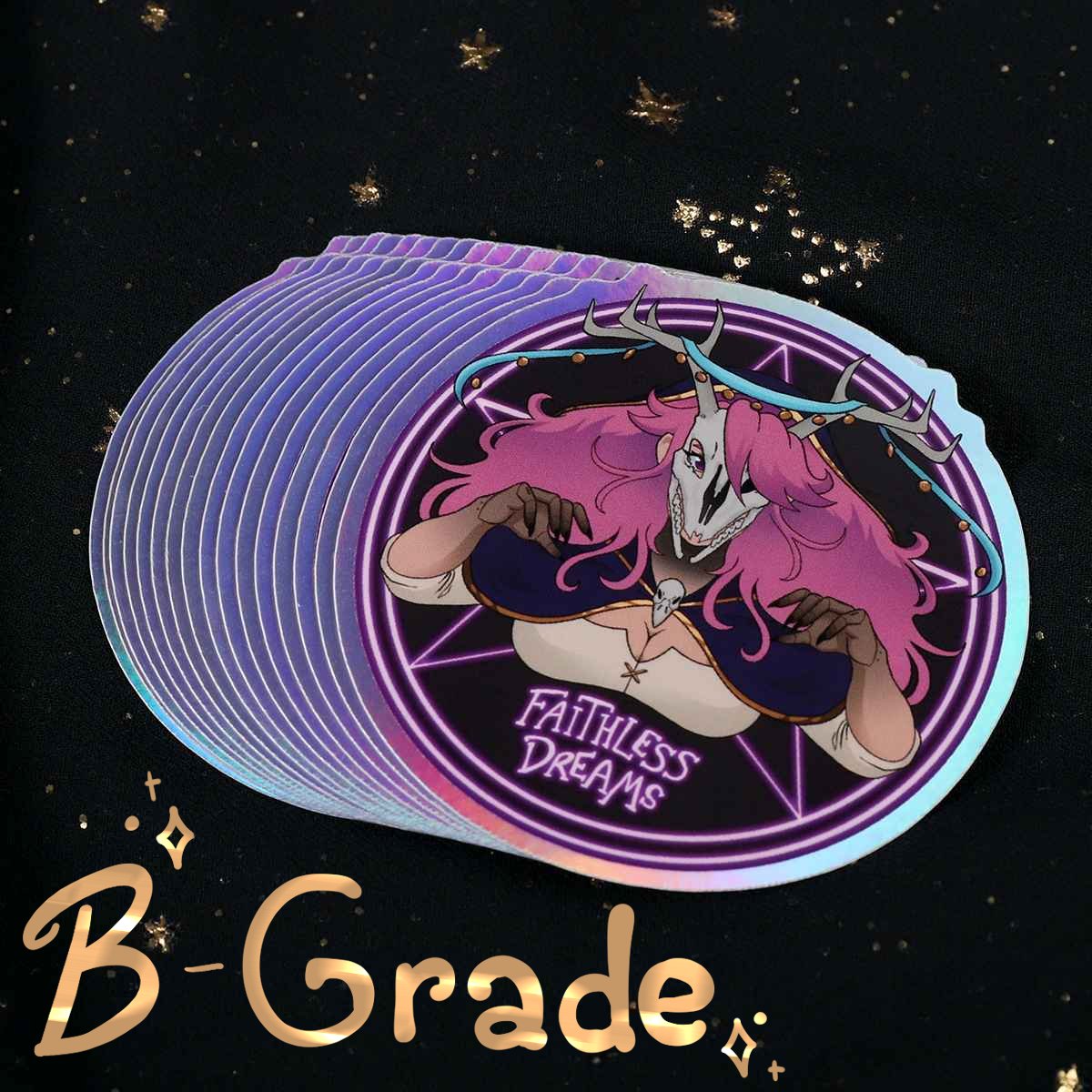 B grade stickers product image (1)