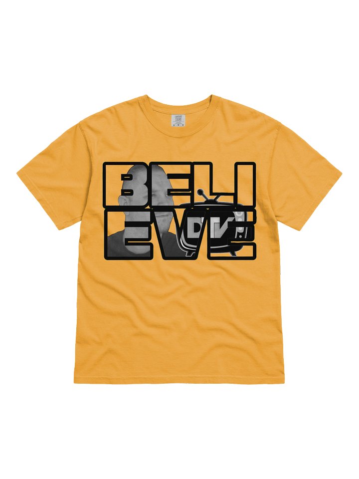 Believe in DTV - Yellow Tee product image (1)