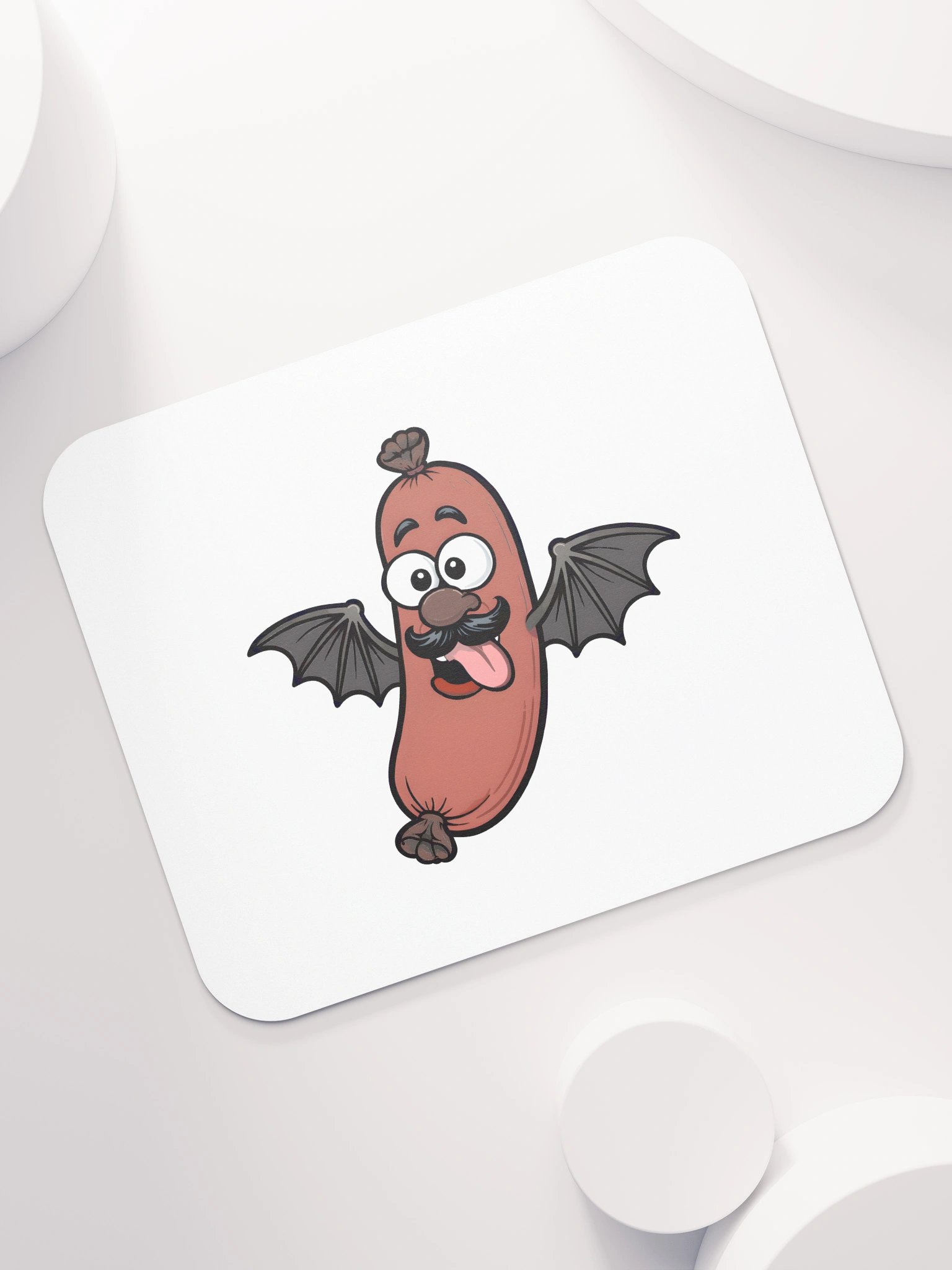 Silly Steve - White Mouse Pad product image (7)