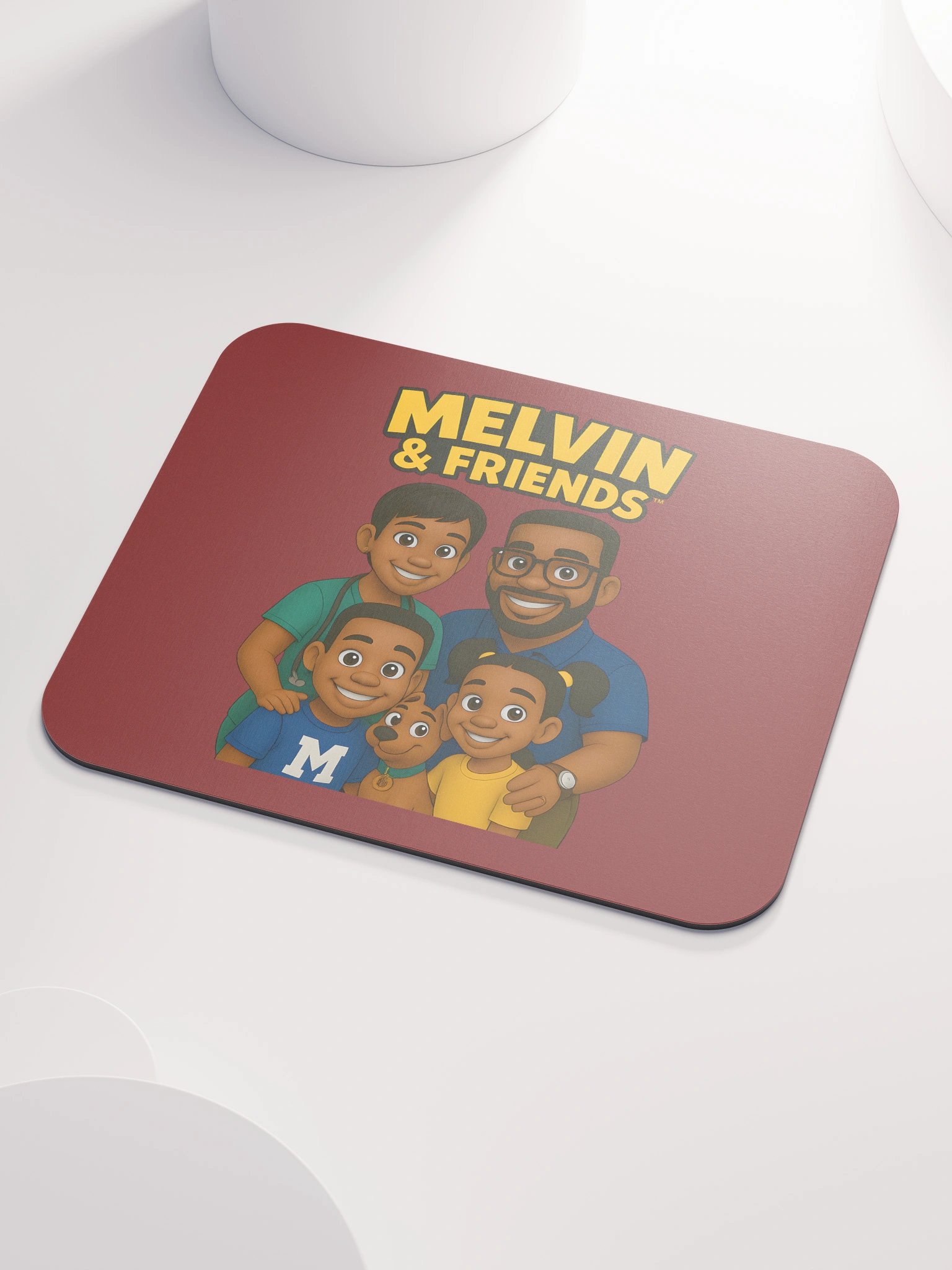 Melvin & Friends Classic Mouse Pad — Family Edition product image (3)