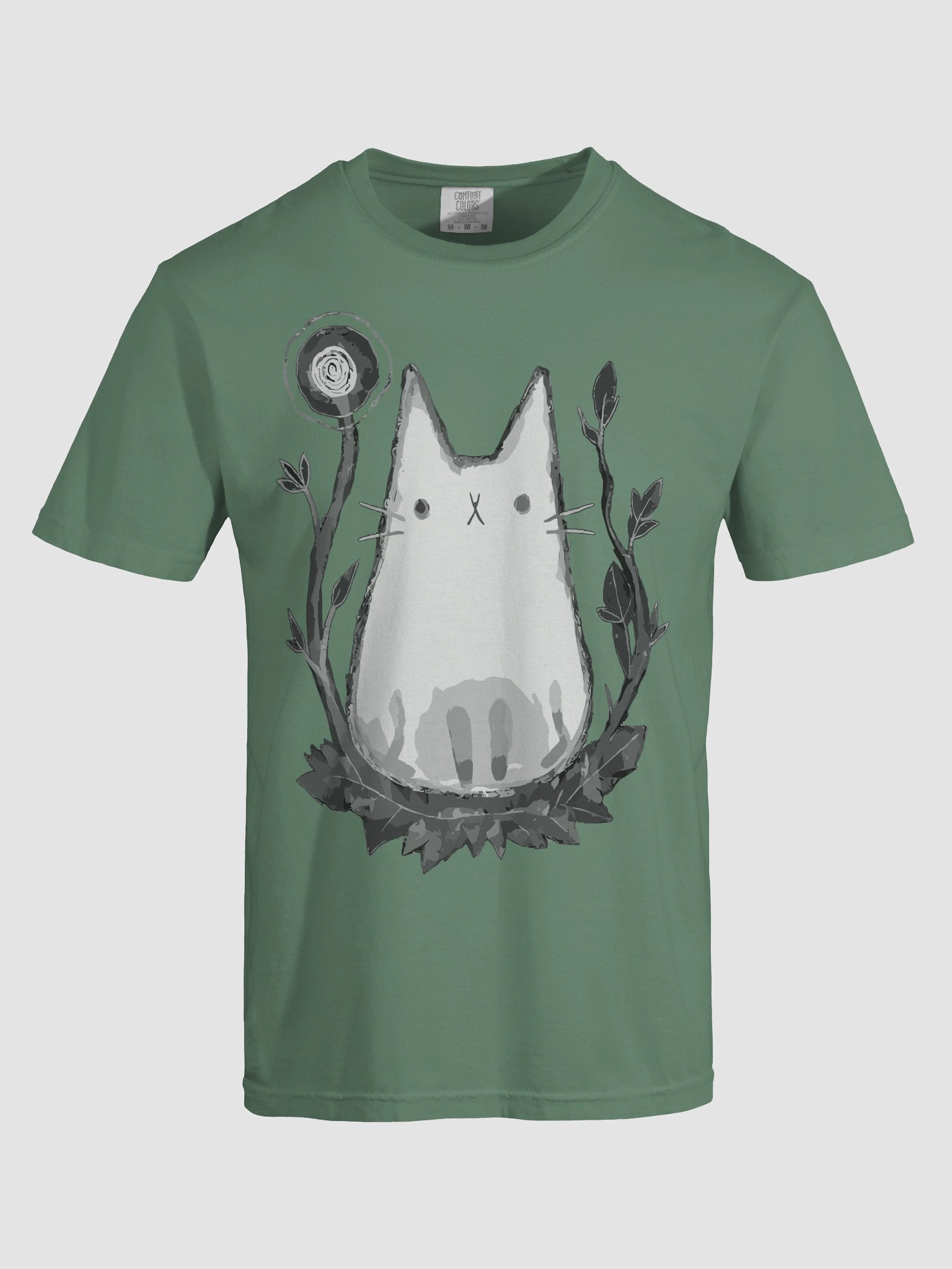 Whimsical Cat Branches T-Shirt product image (5)