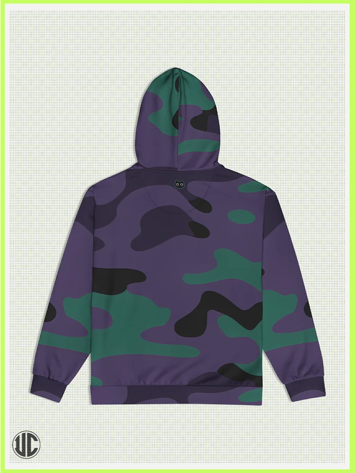 UnkoCon – Midnight Purple Camo Zip Hoodie product image (2)
