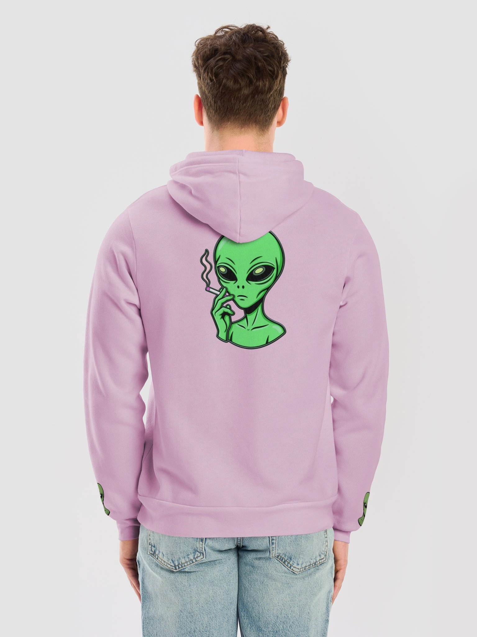 Alien Man Has Left The Fucking Planet Hoodie V product image (31)