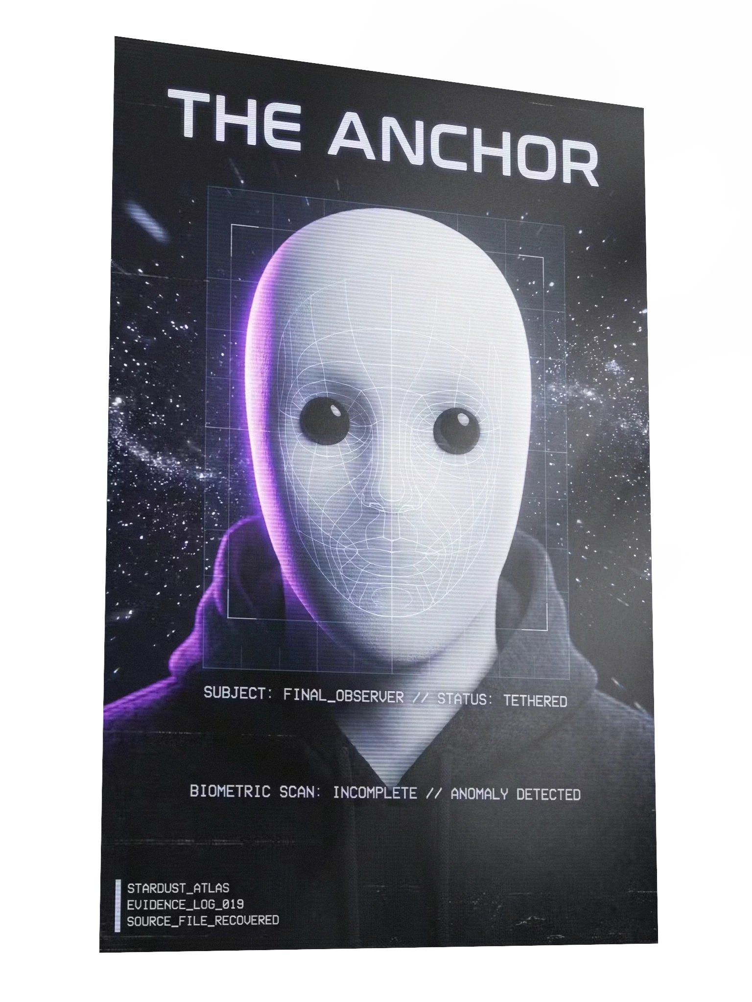OBJECT 019: EVIDENCE_LOG // SIGNAL_INTERCEPT - The Anchor Portrait Poster product image (4)