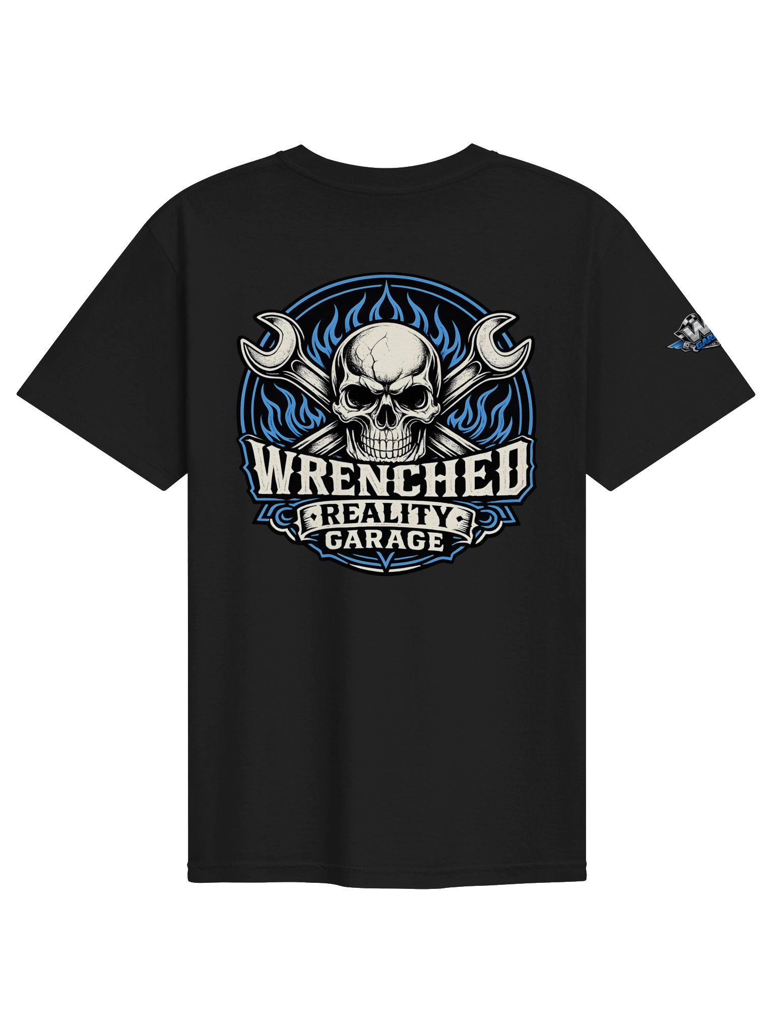 Wrenched Reality Garage Skull Tee product image (9)