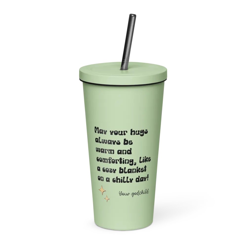 Godmother proposal coffee tumbler, Gift for godmom product image (46)
