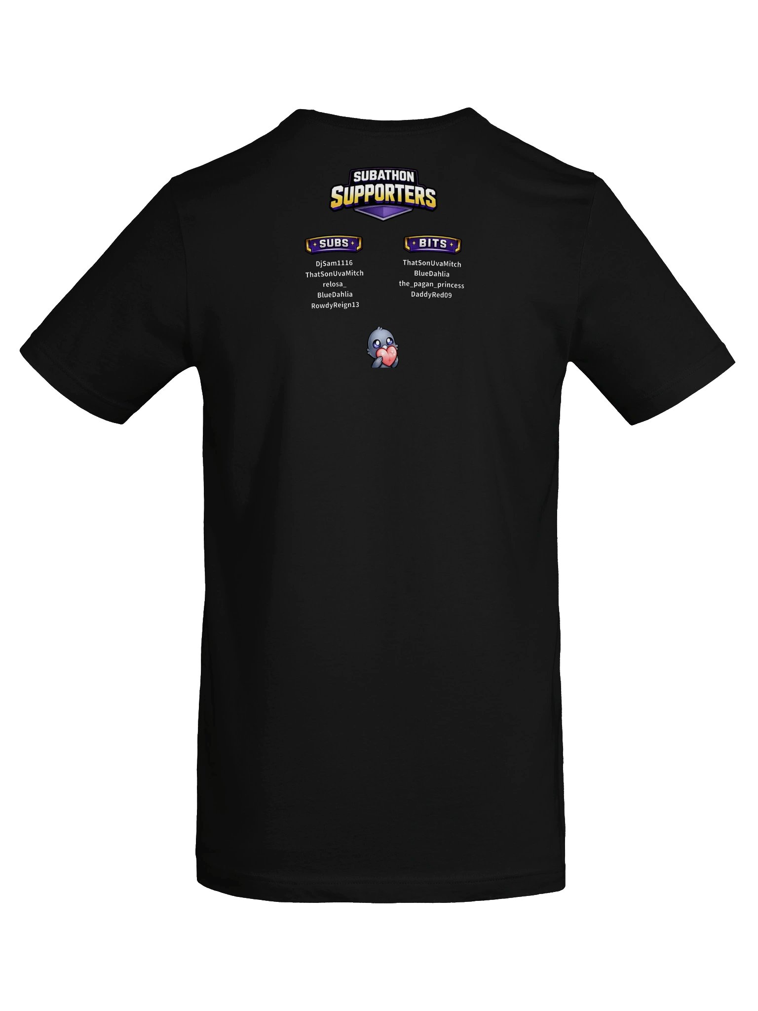 2026 Affiliate Anniversary Subathon Supporters T-Shirt product image (6)