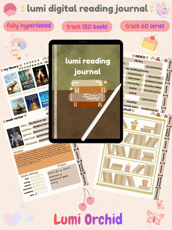 Digital Reading Journal product image (1)