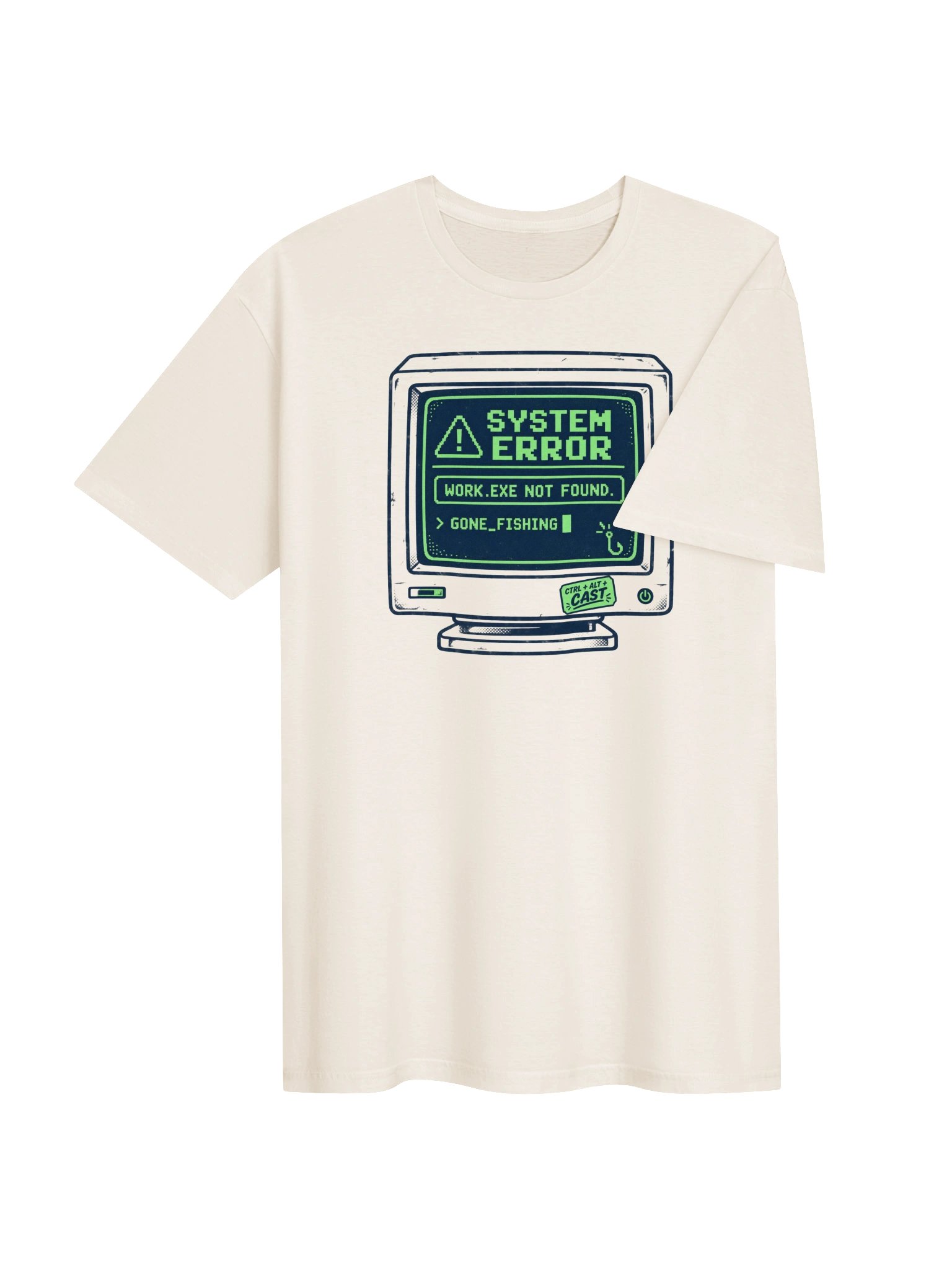System Error: Gone Fishing T-Shirt product image (4)