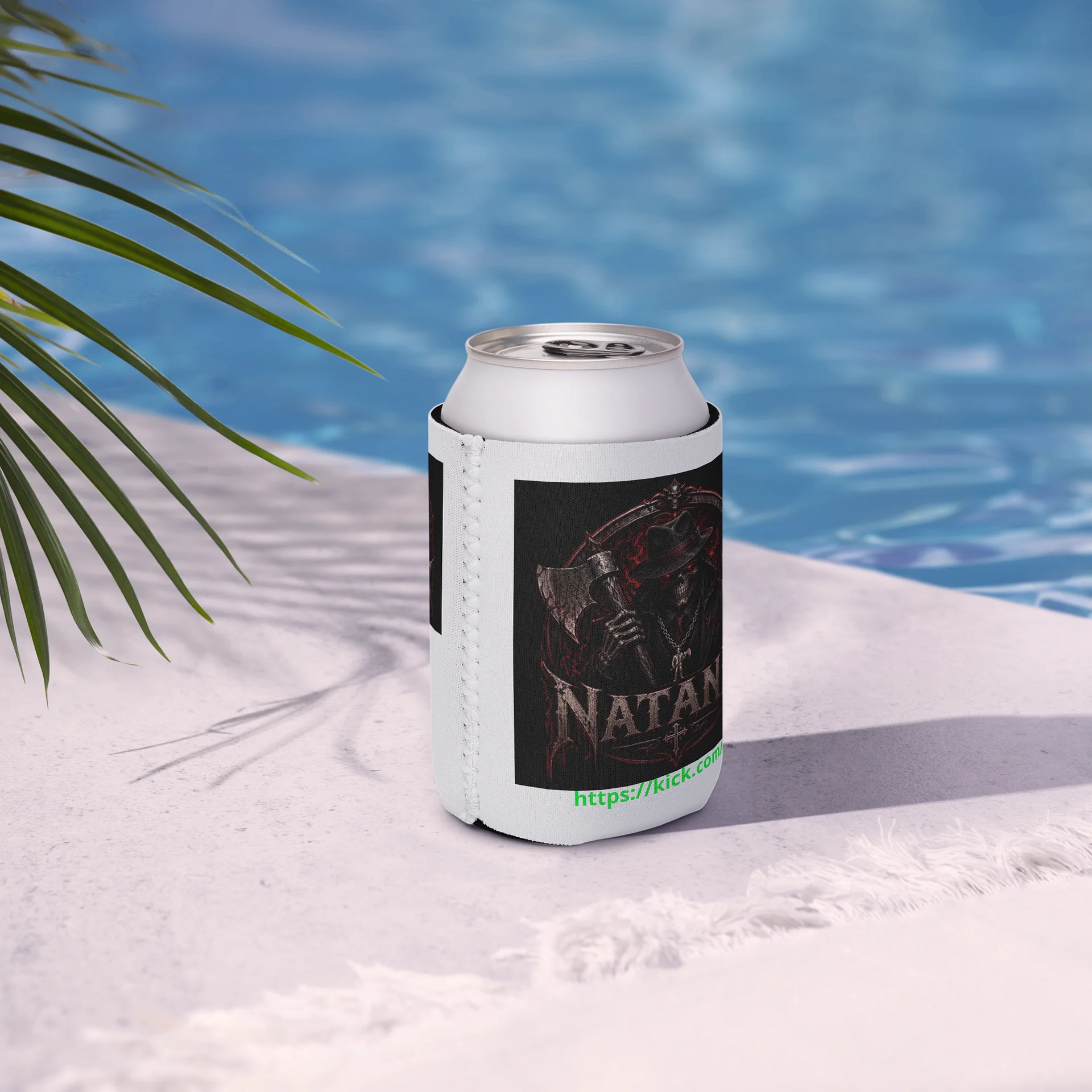 NATANIC Skull & Axe Can Cooler product image (7)
