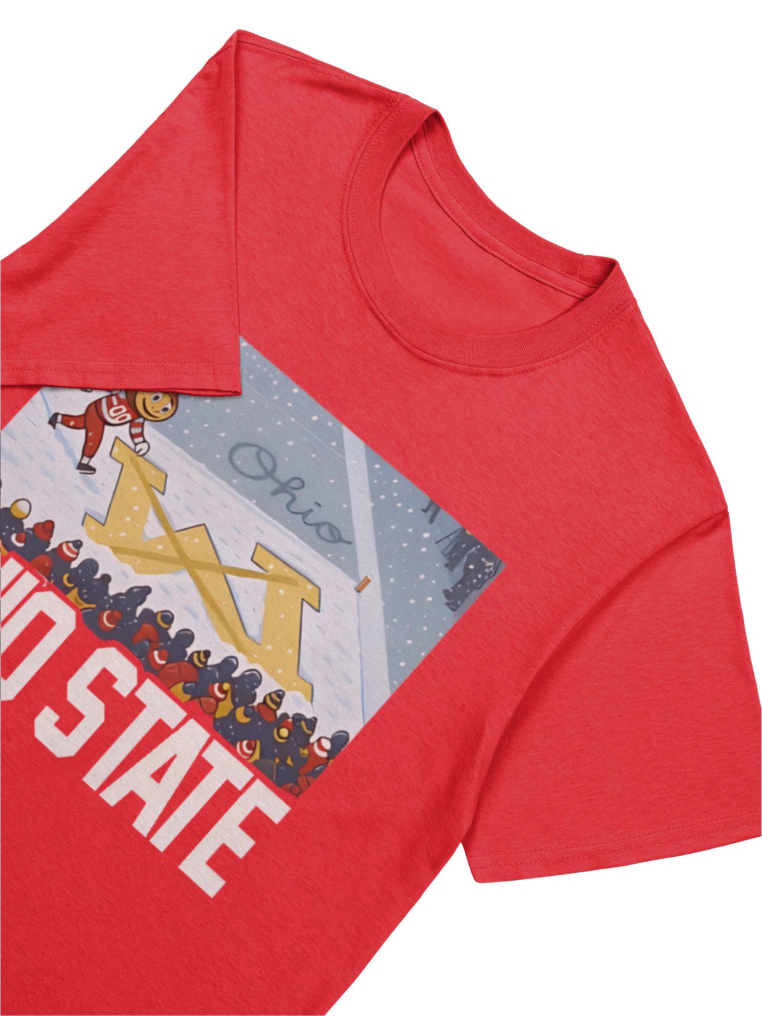 Ohio vs Michigan Rivalry Script Ohio On Big M the Greatest Rivalry in College Shirt product image (12)