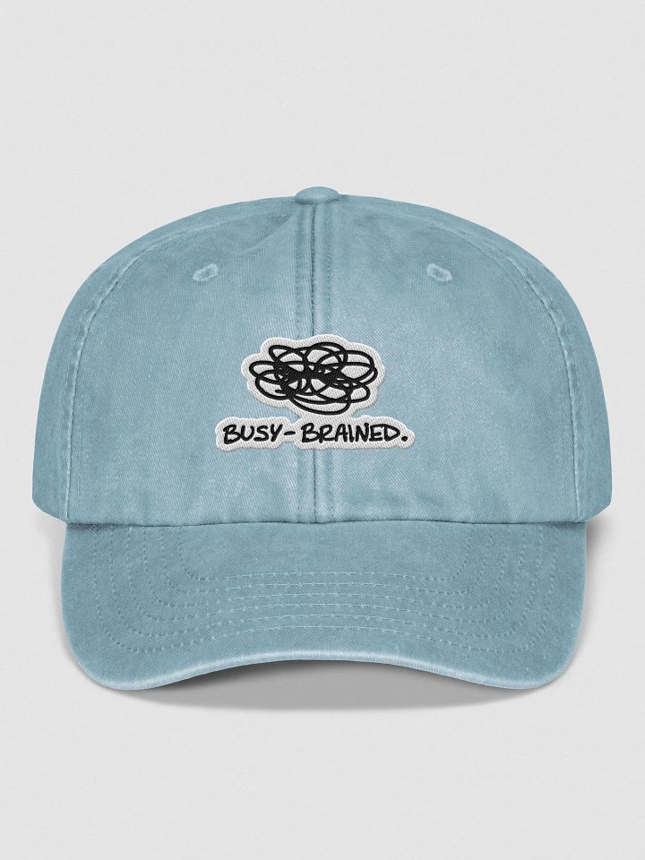 BUSY-BRAINED Vintage Dad Hat (bubble design) product image (1)