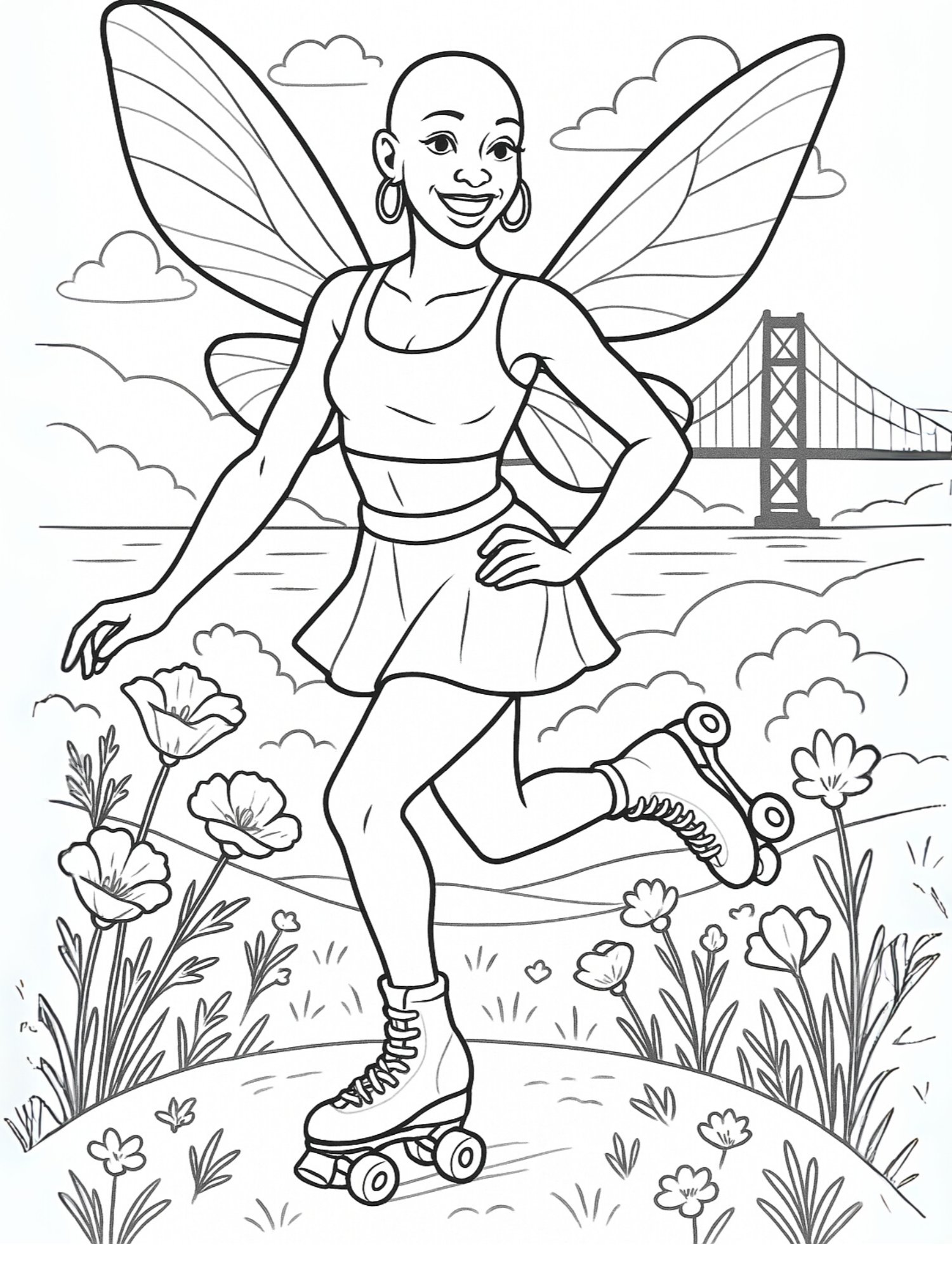 Pre-Sale for Black Bay Fae Coloring Book by Justina Sade M.A. product image (2)