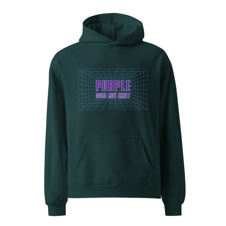 Purple Does Not Exist - UNISEX Oversized Hoodie product image (1)