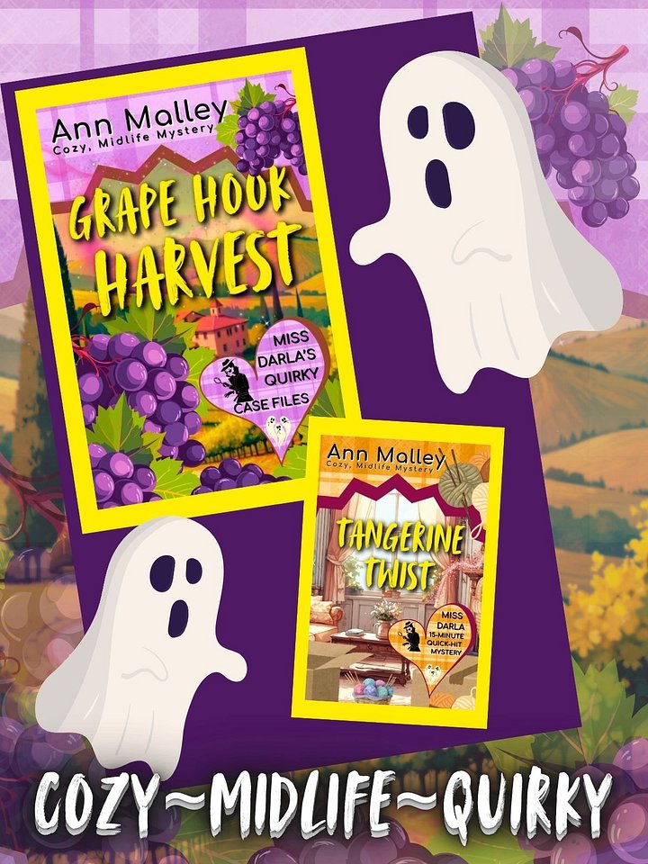 Grape Hook Harvest: Paranormal Southern Cozy Mystery – Small Town, Family, Quick Read PLUS BONUS BOOK!! product image (1)