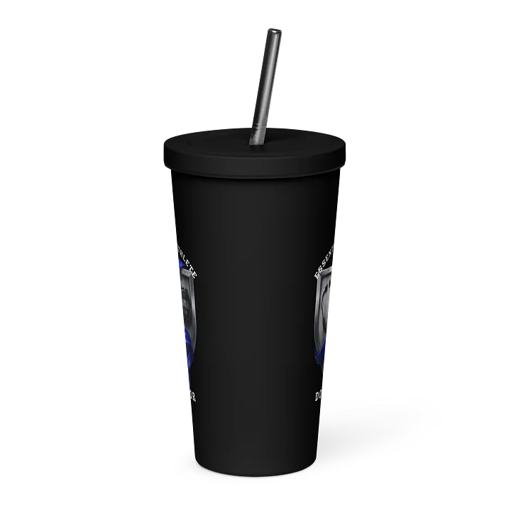 Shield Series: Doctor Edition White Tumbler Straw product image (2)