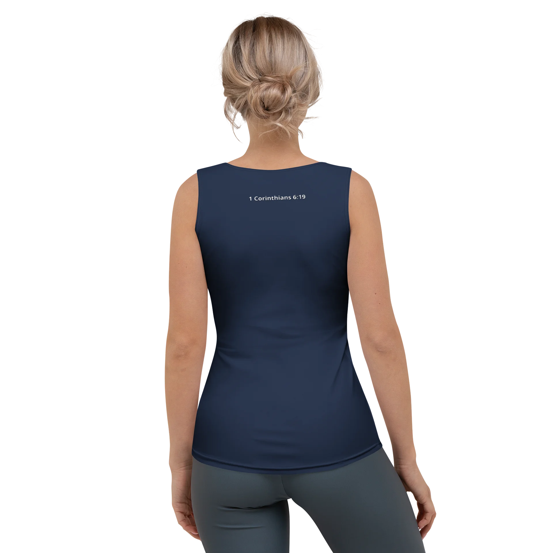 His House Womens Performance Tank - Navy product image (2)
