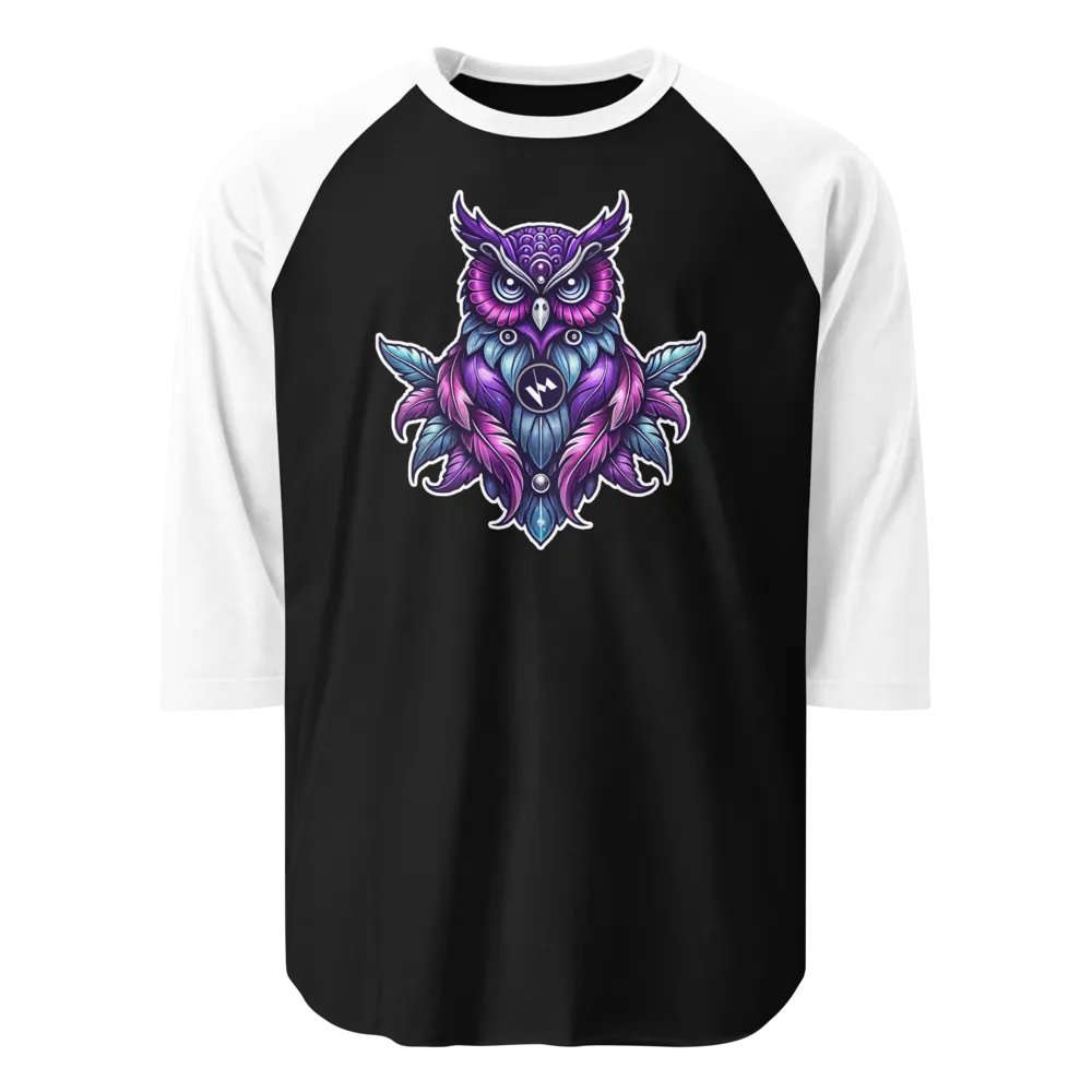 TVM Mystical Owl Raglan Tee product image (1)