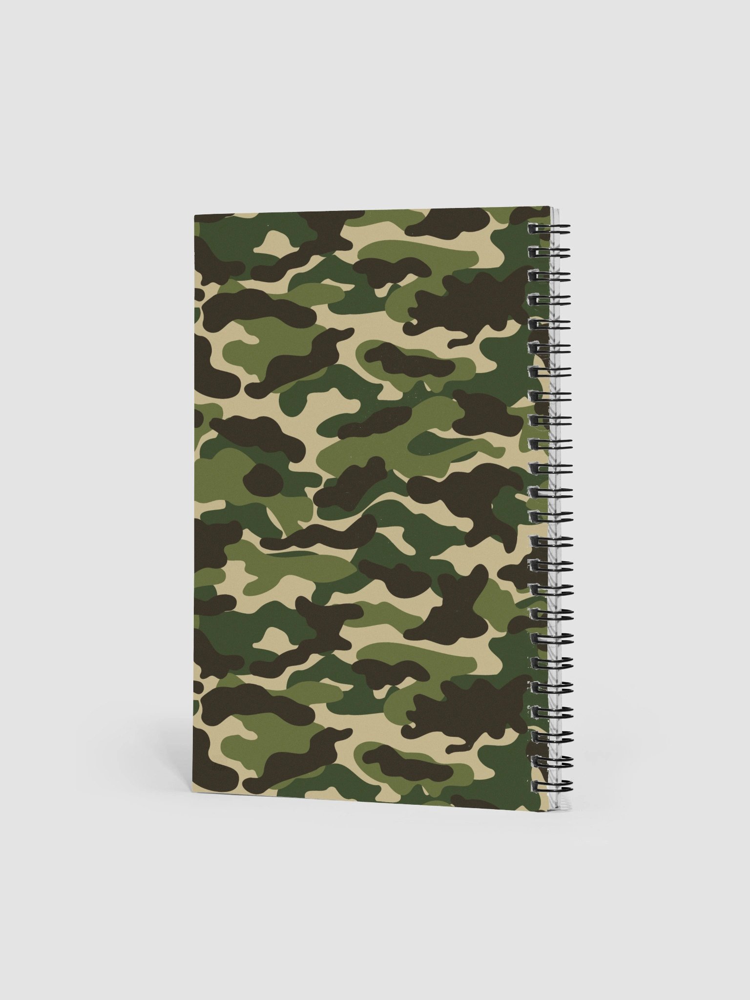 Versatile Camo Design Spiral Notebook for Notes product image (2)