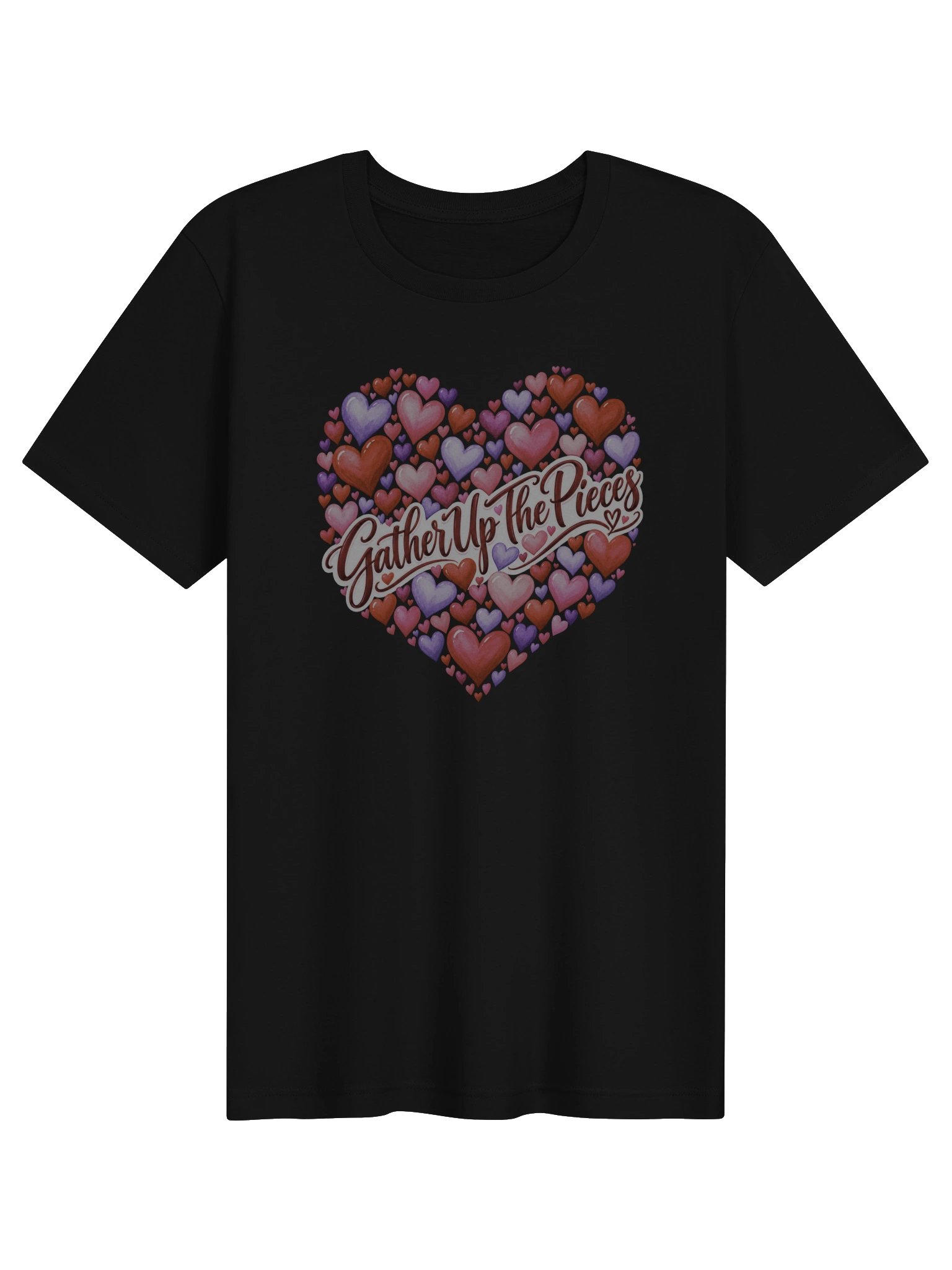 Gather Up the Pieces Heart Tee — Steampunk Republic product image (3)
