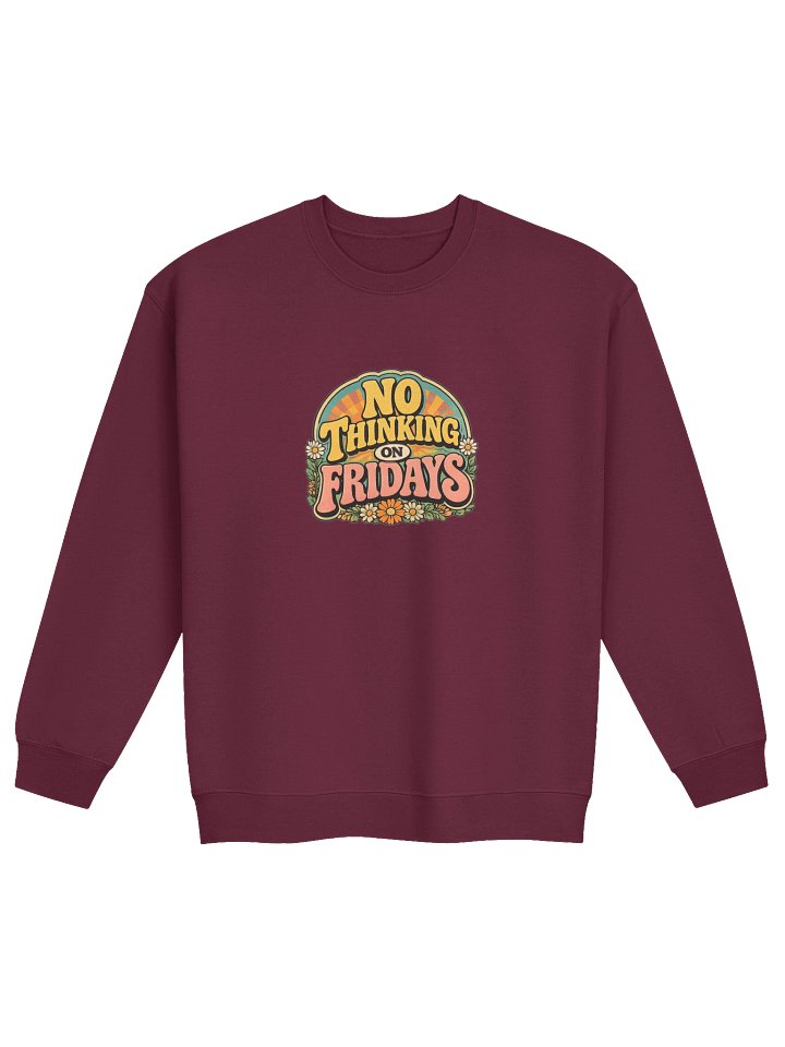 The No Thinking Crewneck product image (1)