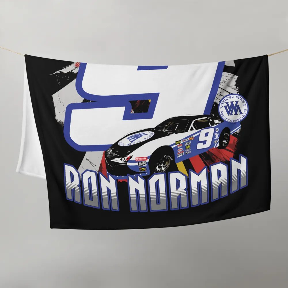 Stormin Ron Norman #9 Plush Blanket product image (2)