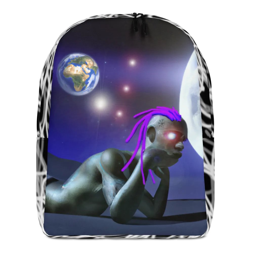 Caught myself thinking again backpack product image (6)