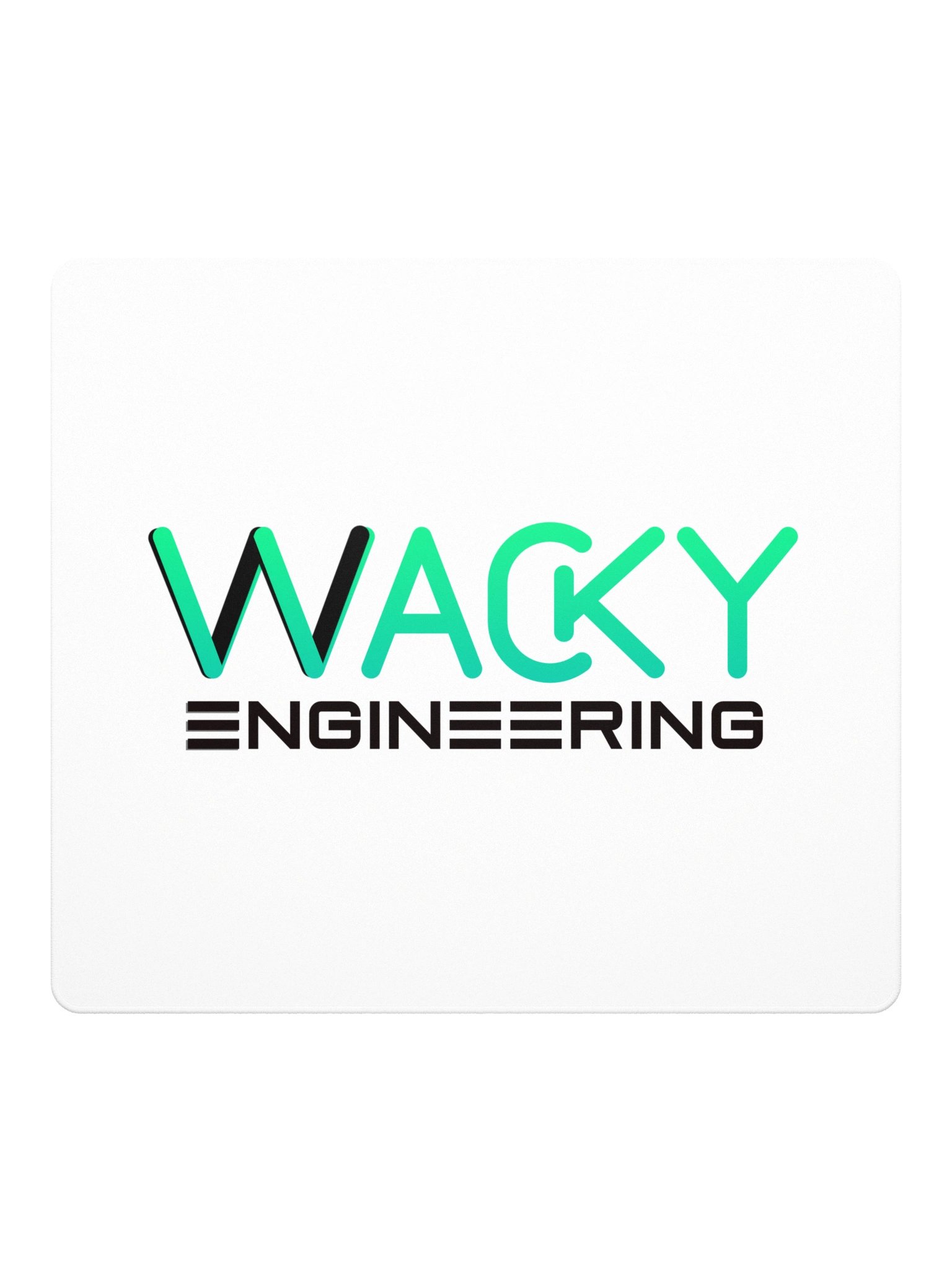 Wacky Engineering Logo Mouse Pad product image (3)
