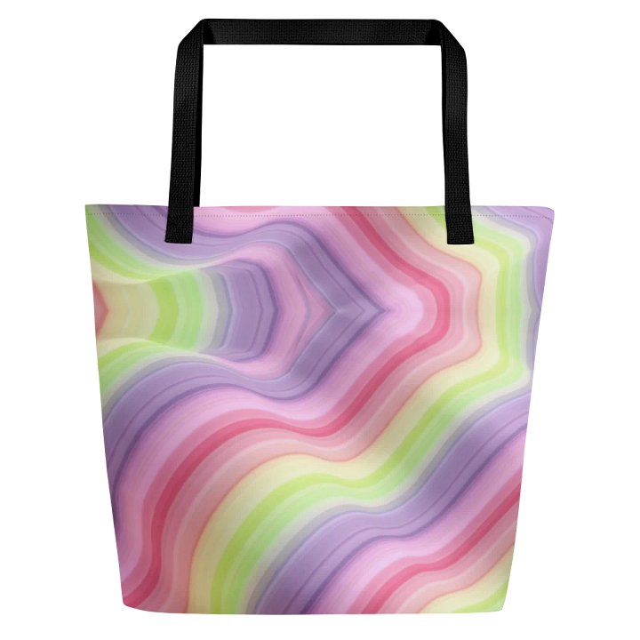 Vibrant Wave All-Over Tote Bag product image (1)