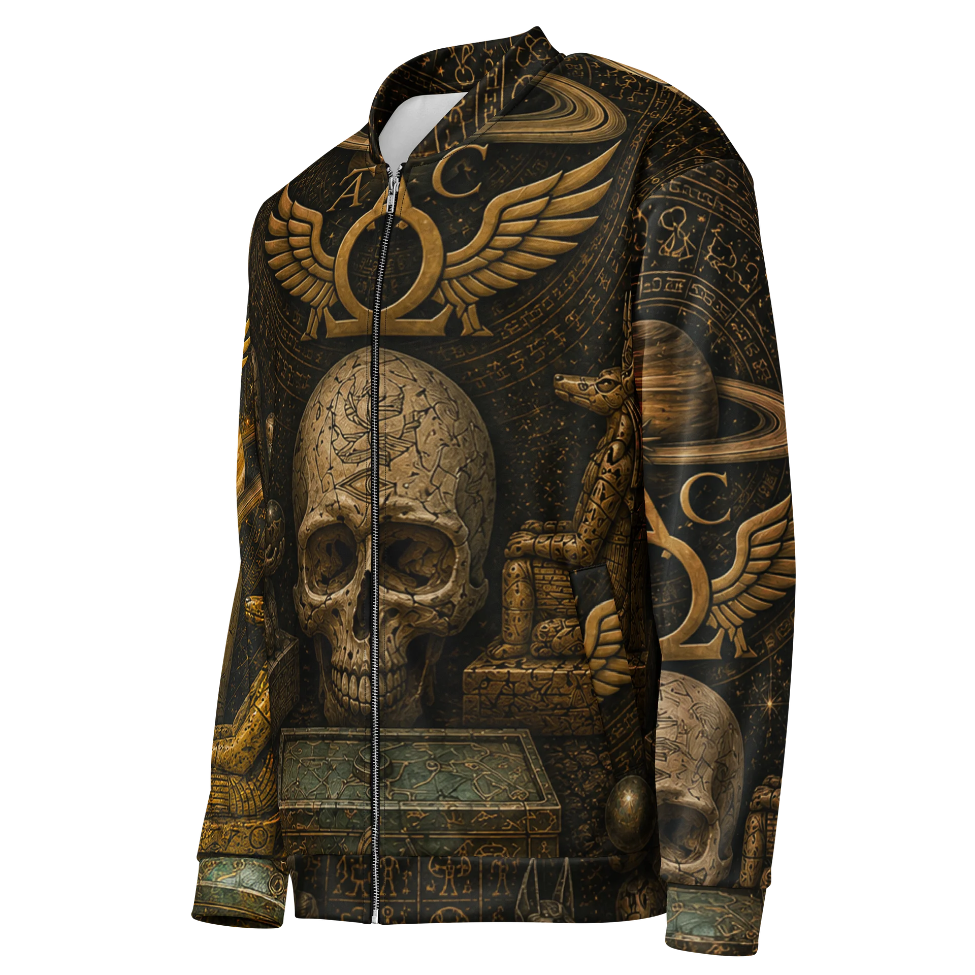 Aliencarvings Alpha Omega Bomber Jacket product image (3)