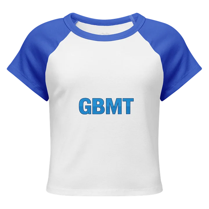 GBMT Women’s Tee | God Brought Me Through Shirt | Fitted Raglan Style product image (2)