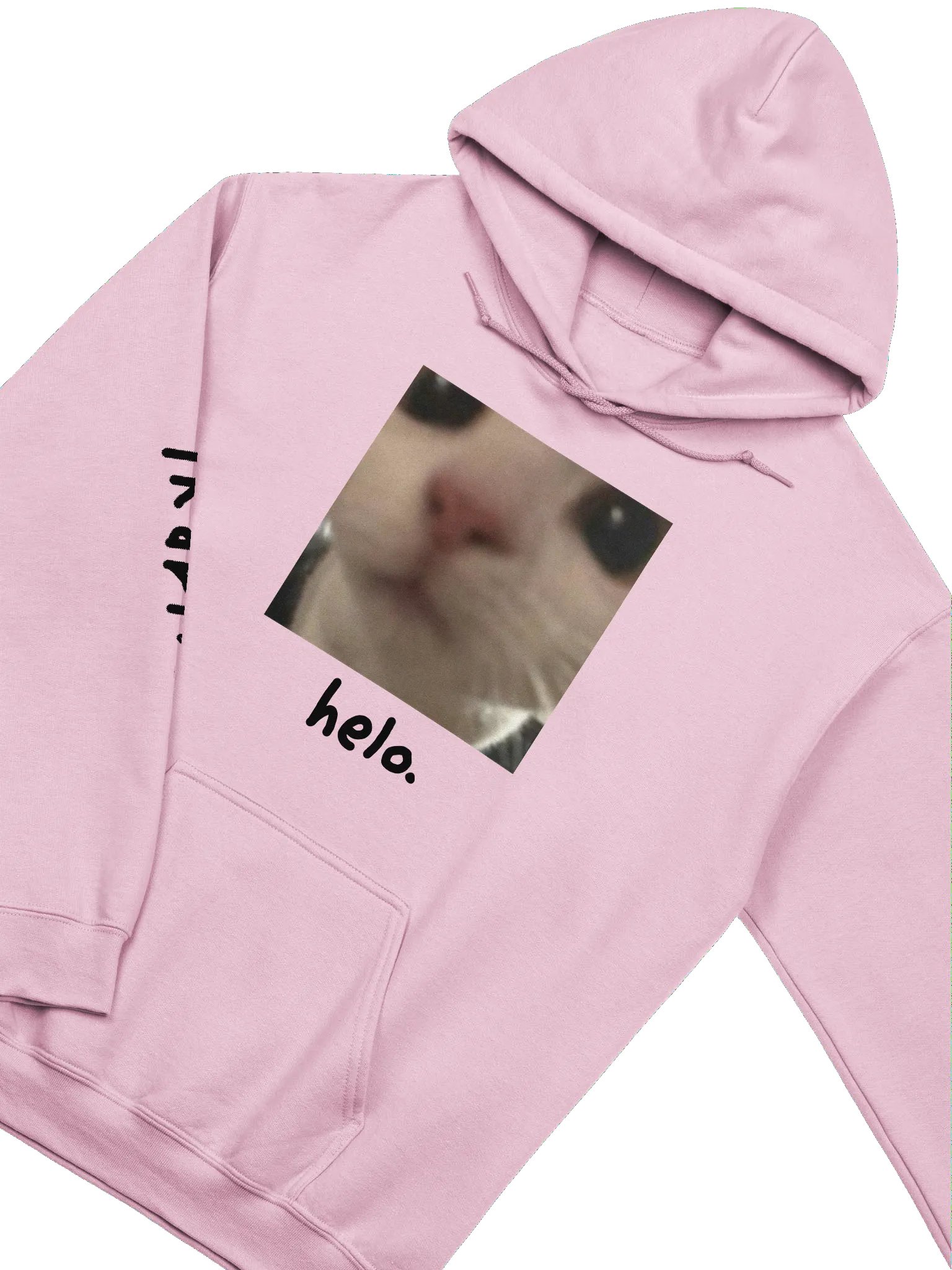 helo. — pastel hoodie product image (2)