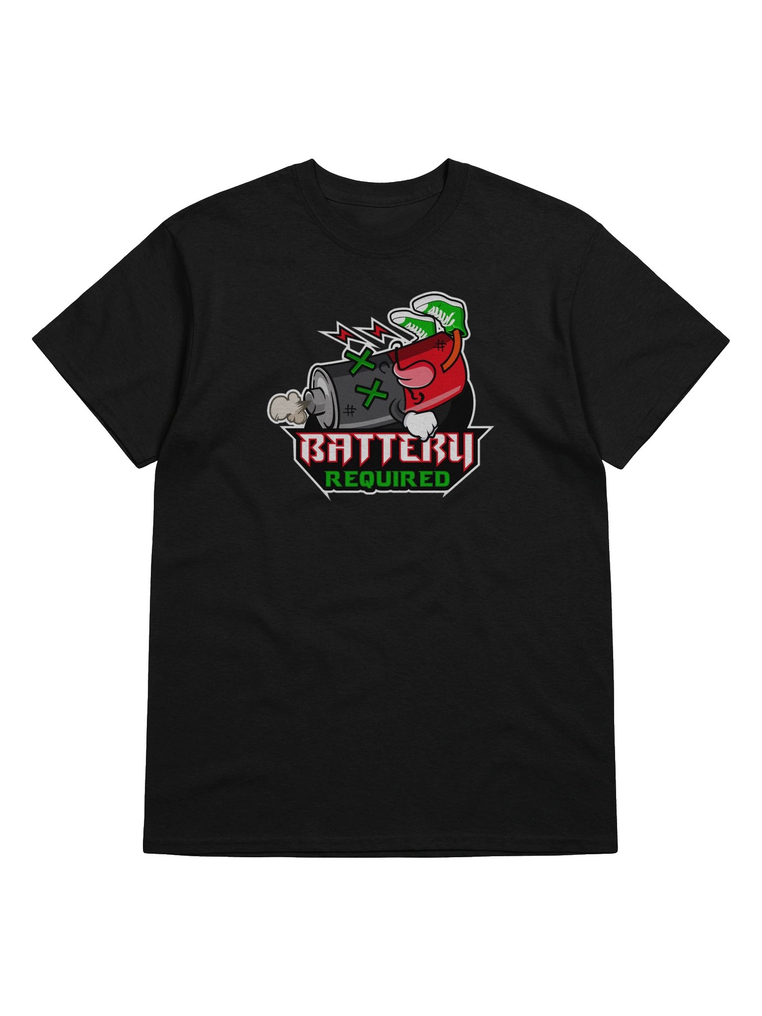 BatteryRequired Logo T-Shirt product image (113)