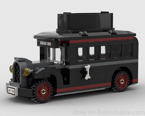 Give your Midnight Valley a suitably spooky way to get around with this vintage-style bus MOC!

Designed with a classic old-f...