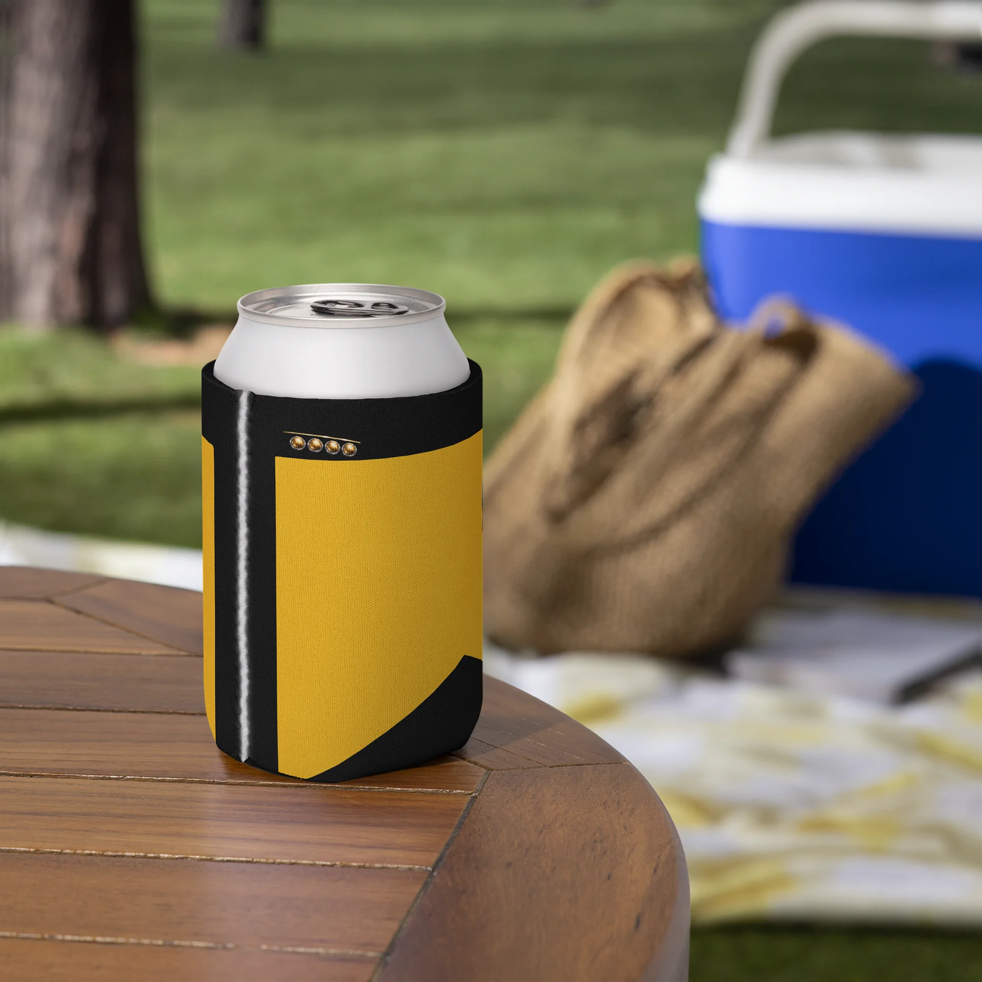 Officer Inspired Can Coozie - Gold Division product image (5)